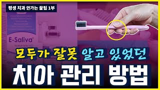 치과를 안가게 하는 9가지 꿀팁치과에서 싫어하는 영상양치질방법치실사용시기칫솔교체주기칫솔잡는법년1회 의료보험 스케일링 1부 [upl. by Ludewig]