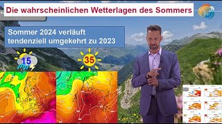 Meteorologischer Sommer 2024 amp September welche Wetterlagen sind wahrscheinlich Hundstage heiß [upl. by Homovec]