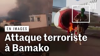 Attaque terroriste à Bamako  les images vérifiées montrent une opération préparée et meurtrière [upl. by Aremaj544]