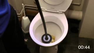 How to unblock your bathroom plughole drain [upl. by Helms]