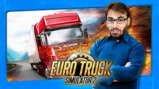 Noob Joga EURO TRUCK SIMULATOR 2 Pela PRIMEIRA VEZ [upl. by Ycam]