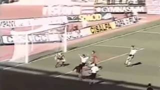 Serie A 19941995 day 01 Roma  Foggia 11 Totti Kolyvanov [upl. by Bum]