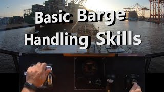 Basic Barge Handling Skills  Split Screen [upl. by Amarette379]