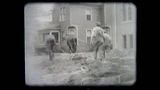 1937 Collinsville IL Library Construction [upl. by Burrow]