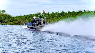 AIRBOAT RODEO SOME SUPER FAST AND WELL BUILT BOATS [upl. by Ailido488]