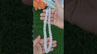 DIY pearl necklace shorts priyazkorner diy [upl. by Tamsky]