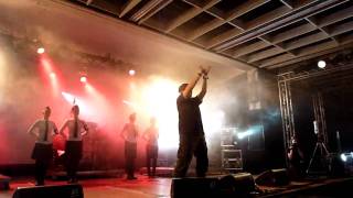 Nachtmahr quotTanzdiktatorquot LIVE AMPHI FESTIVAL 2010 HD [upl. by Enelam]