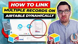 How to Link Multiple Records on Airtable Dynamically  Tutorial 2023 [upl. by Merill446]