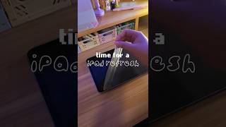 time for a iPad refresh 🩷 paperfeel screen protector ipad satisfying asmr asmrvideo shorts [upl. by Tenneb]