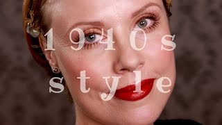 Meikki 40luvun tyyliin  1940s Style Makeup  Mama Make Up Fin Tutorial [upl. by Jones]