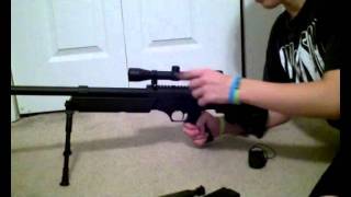 Airsoft Reveiw of the CYMA APS SR2 BoltAction Sniper Rifle [upl. by Merfe]