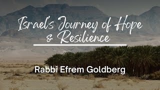 Israels Journey of Hope amp Resilience  Rabbi Efrem Goldberg [upl. by Almond]