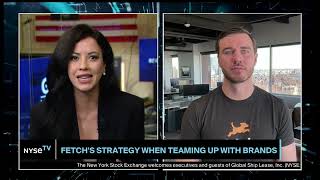 Wes Schroll CEO at Fetch joins NYSE TV Live [upl. by Xyno]