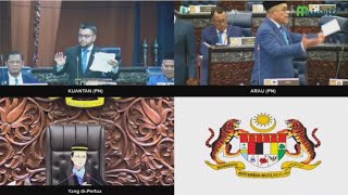 Dewan Rakyat Biadab Kamu ingat Parlimen apa ni  MP Arau [upl. by Ennovart]