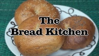 Bagel Recipe in The Bread Kitchen [upl. by Ivana]