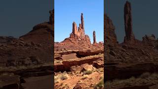 Zeus and Moses Rock Canyonlands National Park Utah 🏜️🇺🇸 hiking utah canyonlands [upl. by Esserac]