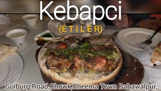 kebapci etiler Bahawalpur  umdaa taste [upl. by Niatsirk]