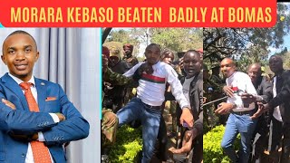 MORARA KEBASO ATTACKED AND INJURED BADLY AT BOMAS  GACHAGUA IMPEACHMENT [upl. by Ateuqirne199]