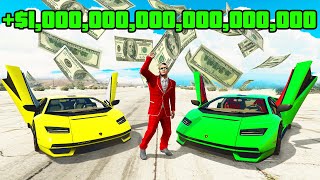 FRANKLIN Becomes A QUINTILLIONAIRE in GTA 5 with BOB amp CHOP [upl. by Morril]