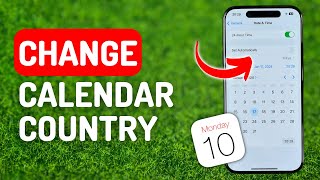 How to Change Calendar Country on iPhone [upl. by Agbogla726]