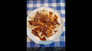 Gulasch mit Spätzle einfach [upl. by Eltsyrc]