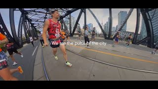 TCS Toronto Waterfront Marathon 2023 Highlights Full Course [upl. by Assirialc50]