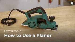 How to Use a Planer  Woodworking [upl. by Wolsniw]