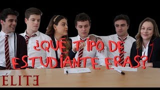 Élite Netflix  ¿Eran buenos estudiantes el reparto de Élite  Élite [upl. by Aitra]