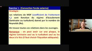 Exercice 1 Convection forcée externe cas dune plaque plane [upl. by Kimble]