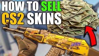 How to SELL CS 2 SKINS FOR REAL MONEY INSTANTLY PAYPALCRYPTO [upl. by Dimitris]