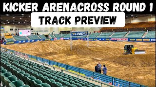 ARENACROSS OR SUPERCROSS Kicker AX Rd 1 Reno Track Preview  Huge Arena [upl. by Viddah]