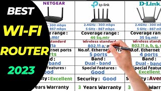 Top 10 Best Wireless Wi Fi Routers 2023  Find the Perfect Router for Fast and Reliable Internet [upl. by Sander355]