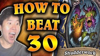 How to Beat 30 SHUDDERWOCKS  Quest Priest  THE WITCHWOOD  HEARTHSTONE  DISGUISED TOAST [upl. by Fabiolas]