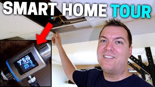 Smart Home Tour with CRAZY sensors you’ve never seen 😱 [upl. by Berl]