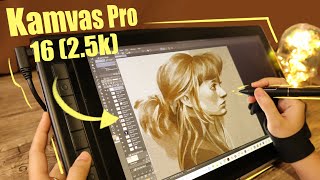 Huion Kamvas Pro 16 25k Unboxing  Review [upl. by Riley]