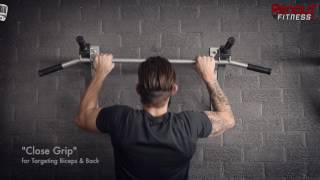 Wall Mounted Chin Up Bar by BRUTEforce® [upl. by Pamela]