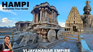 Hampi Karnataka  Hampi Tourist Places  Hampi Travel Guide Vlog  Vijayanagar Empire Hampi Part 1 [upl. by Etnad]