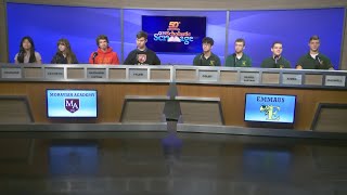 Scholastic Scrimmage  Moravian Academy vs Emmaus [upl. by Annaerda]