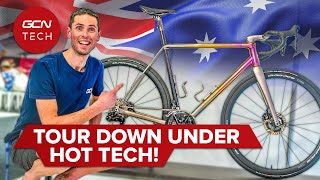 Unreleased Bike Tech At The 2024 Tour Down Under [upl. by Gnuhc]