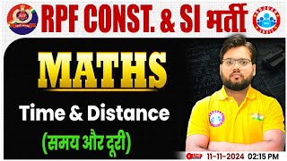 RPF SI amp Constable 2024  Time amp Distance Maths Class  RPF Maths Class by Aakash Sir [upl. by Nahtannoj]