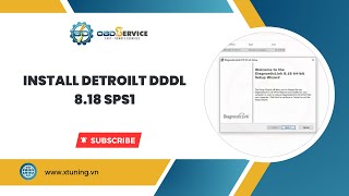 Install Detroilt DDDL 818 sps1  OBDSERVICE [upl. by Eidac78]