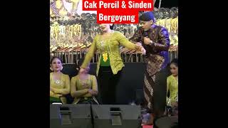 Joget Sinden amp Cak Percil  Bersama Dalang Ki Minto Darsono [upl. by Verda458]