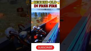 Record old player in free fire😱viralvideo trending youtubeshorts shorts video garenafreefire [upl. by Nedrah934]