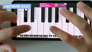 Beethoven Rush E Baby shark Google Pixel Piano [upl. by Bez]