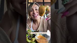 Low Carb Recipes  keto shorts Garlic Pesto Brussel Sprouts YTshorts youtubeshorts ketodiet [upl. by Narra]