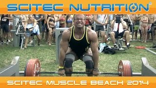 SCITEC MUSCLE BEACH 2014  BALATON NAPSÜTÉS ÉS 340 KILÓ [upl. by Judas]