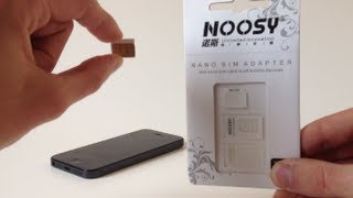 ADAPTATEUR NANO SIM  MICRO SIM  SIM POUR IPHONE [upl. by Hesoj]