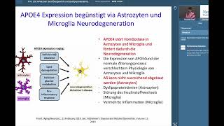 Ausschnitt Vortrag ApoE4Gen und AlzheimerRisiko 81024 [upl. by Durham]