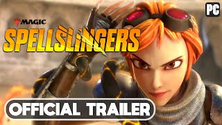 Magic Spellslingers  Official Trailer New Card Battler Game like Magic The Gathering [upl. by Nylyoj225]