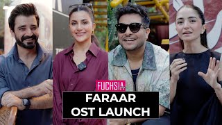 Faraar OST Launch  Asim Azhar  Hamza Ali Abbasi  Sohai Ali Abroo  Merub Ali  FUCHSIA Coverage [upl. by Gold847]